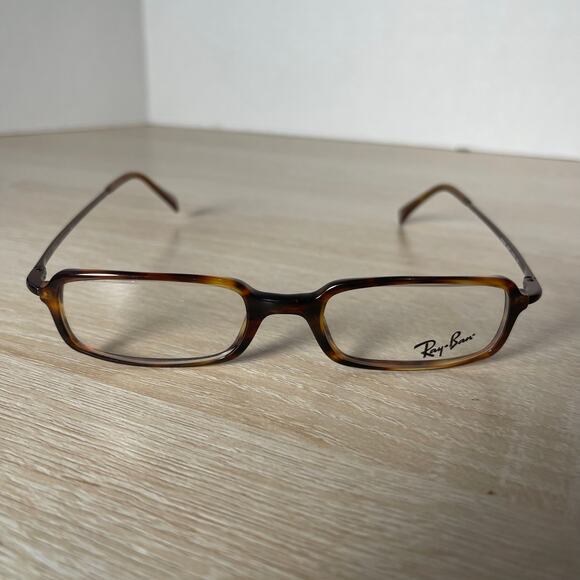 Ray-Ban RB5048 2144 Eyeglasses Tortoise Shell Frames 47-18-135 Made in Italy - Picture 2 of 8